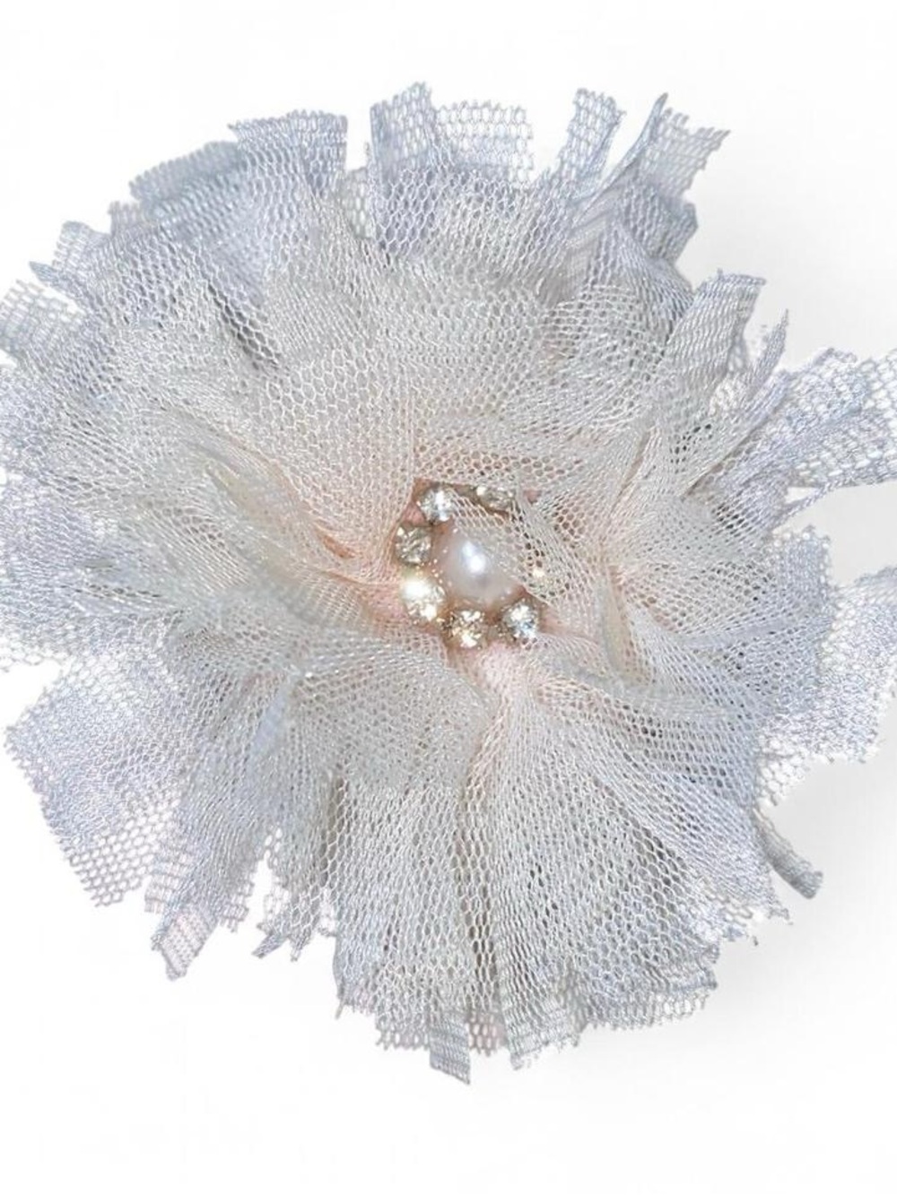 Tulle Flower Headband